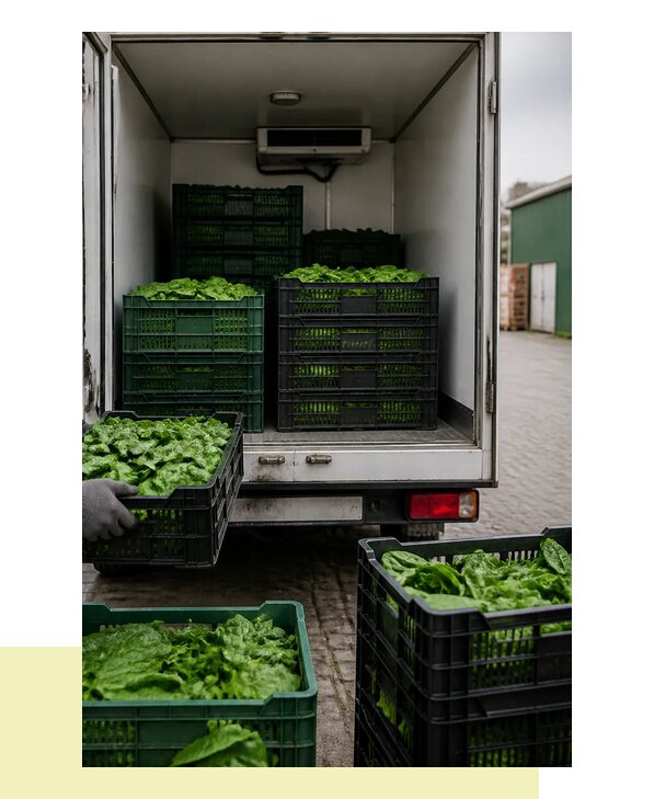 Перевозка шпината в Курганинск с сохранением свежести продукции